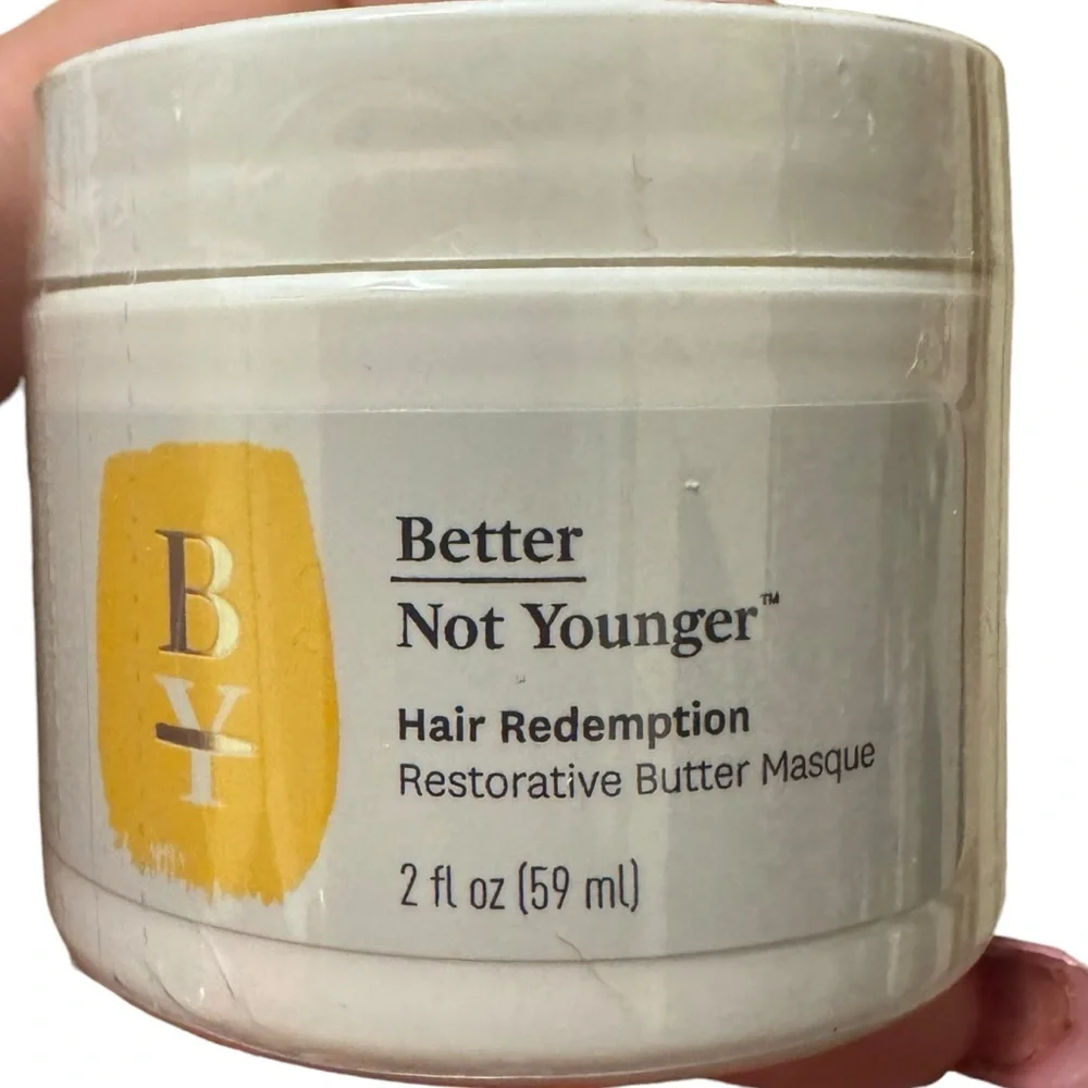 Better Not Younger Hair Redemption Restorative Butter Masque Mask 2Oz Sealed New